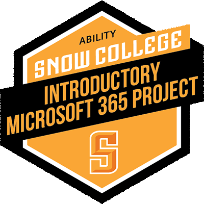 Microsoft Project Microcredential