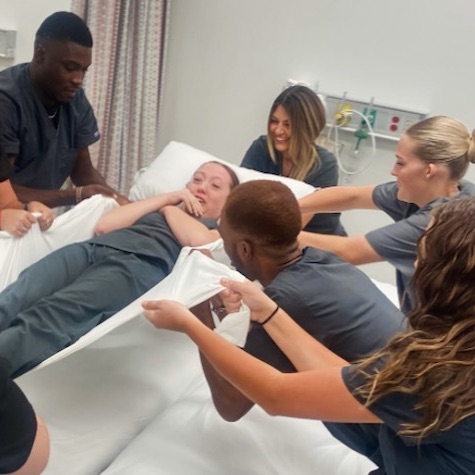 Medical Assistant in training