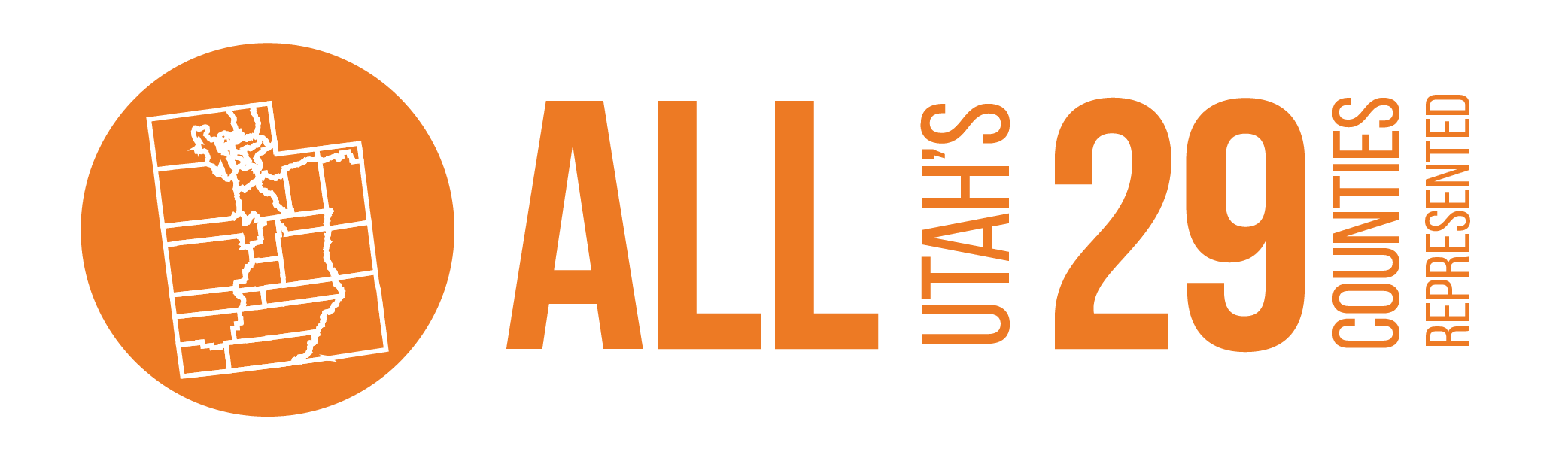 All Utah's 29 Counties Represented