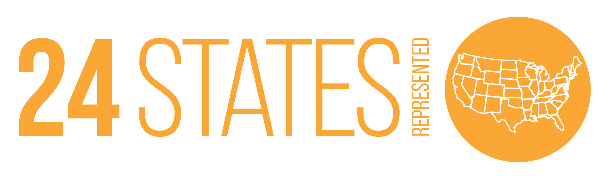 24 States Represented
